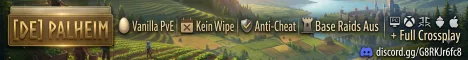 [DE] Palheim • Crossplay Vanilla PvE • Kein Wipe 24/7