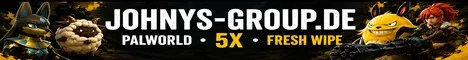 [GER/ENG] Johnys-Group.de Palworld | 5x | AdminShop | Fresh Wipe |