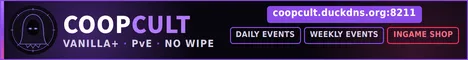 [DE] CoopCult — PvE · No Wipe · Events · Ingame-Shop