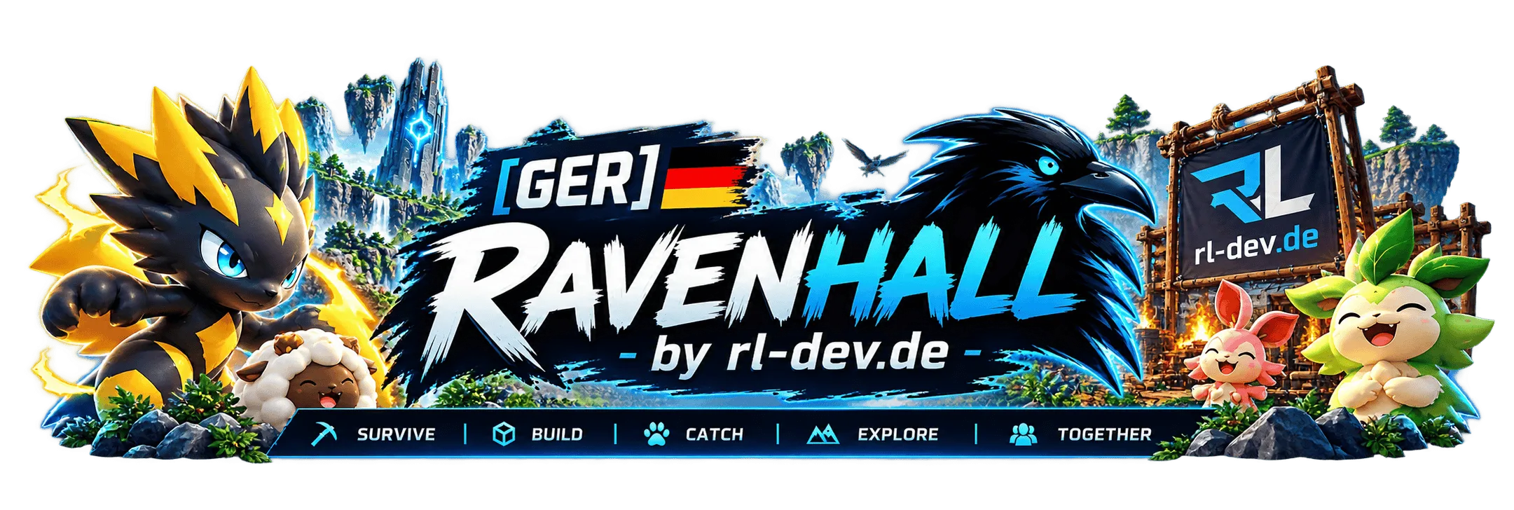 Serverbeschreibungs Banner von [GER] Ravenhall - by rl-dev.de