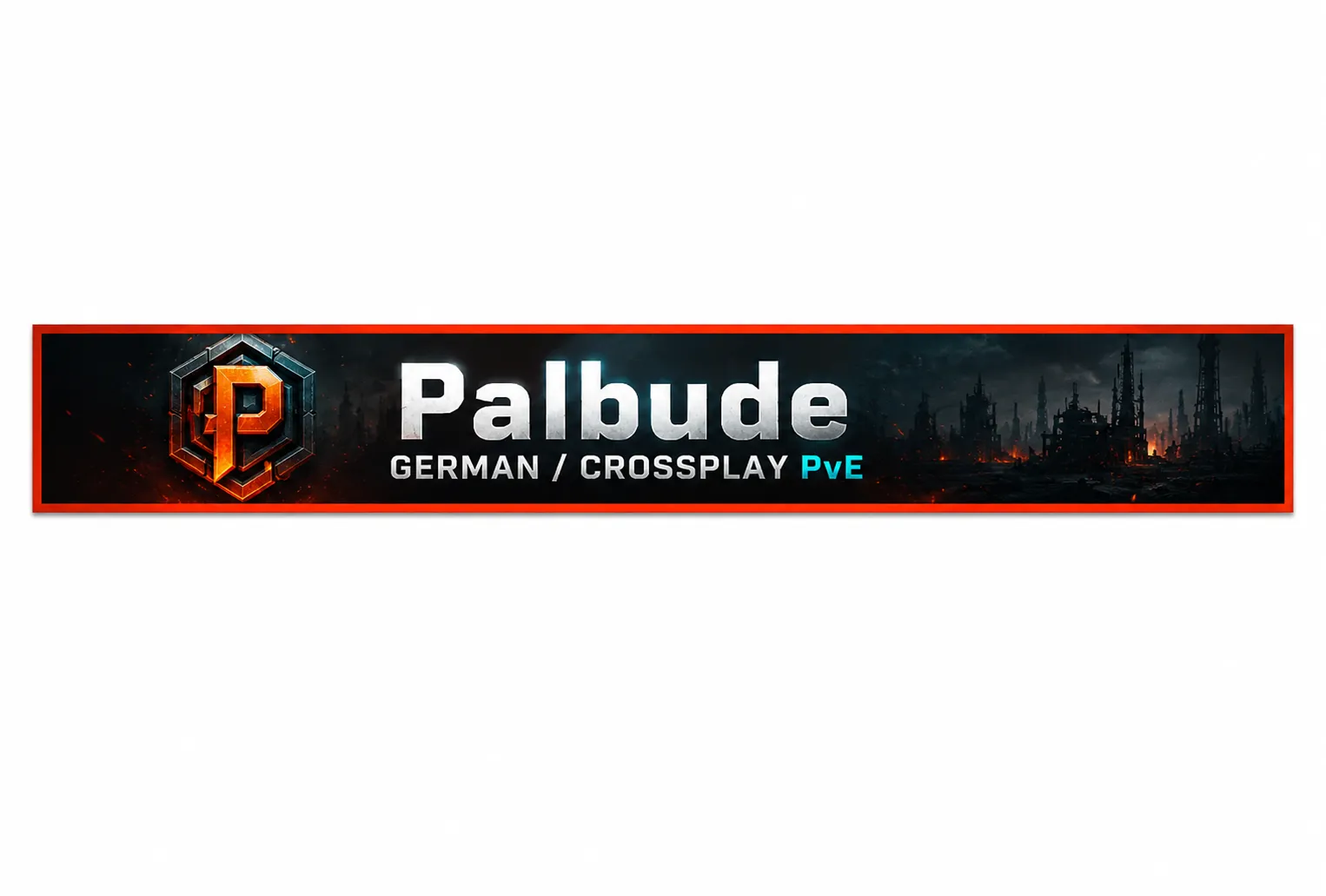 Serverbeschreibungs Banner von Palbude German / Crossplay PvE