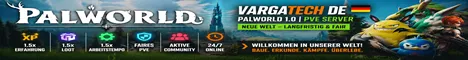 VargaTech DE | Palworld 1.0 | PvE | Neue Welt | 24/7